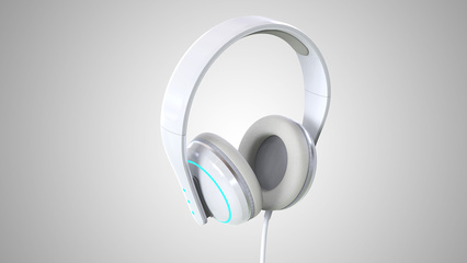 梦西南 以匠心雕琢每一帧耳机渲染图